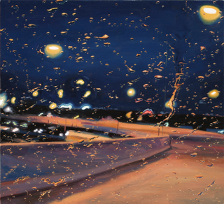 Illustration for article titled Estos asombrosos óleos recrean la lluvia igual que fotografías